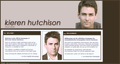 Desktop Screenshot of kierenhutchison.de